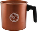 Hearts & Crafts Candle Pots, 32oz. Aluminum Candle Making Pot Pouring for 2lb. Melted Wax, Copper Color - Best for Candles, Arts & Crafts, and More