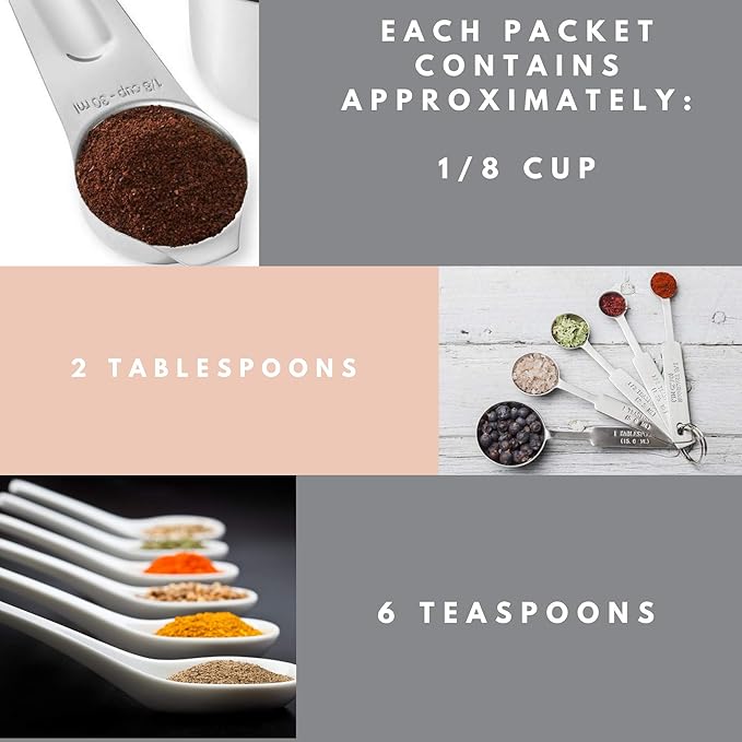 Cpise ORGANIC Camping Spice Set with 8 Essential Spices for Camping & Travel