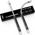 VEHHE USB Lighter, Candle Electric Lighter with Safety Lock Rechargeable Arc Lighters with LED Display, 360° Flexible Long Neck Lighters for Candles Grilling Cooking Barbecue Camping Windproof