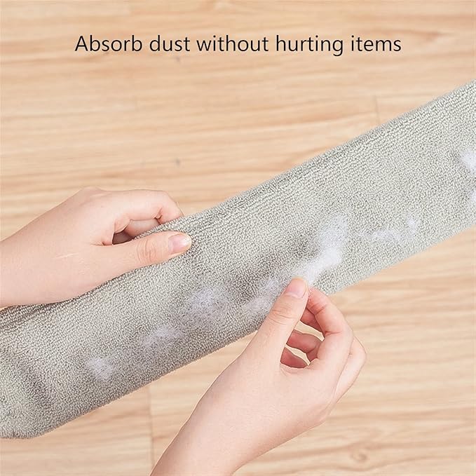 Microfiber Duster and Telescopic Gap Dust Cleaner Tool,can Be Used Wet Or Dry,Dusters for High Ceilings and Fans,Furniture