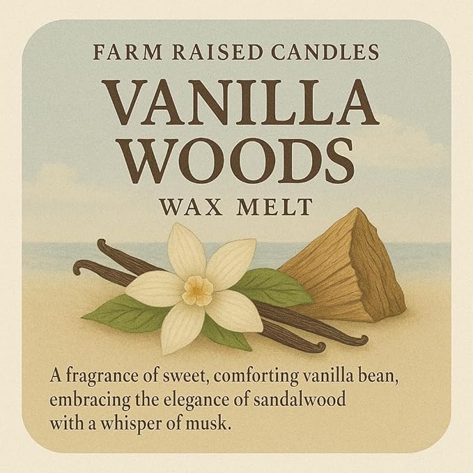Farm Raised Candles Weekend Variety 5 Pack Soy Wax Melts – Fresh from the Farm Scented Wax Cubes for Warmers – 5 Hotel & Spa Inspired Fragrances – Farm Fresh Wax Melts – USA Made
