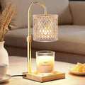 Candle Warmer Lamp with Timer Dimmer Adjustable Height, Candle Warmer with 2 Bulbs for Jar Candles, Home Decor, for Women Birthday