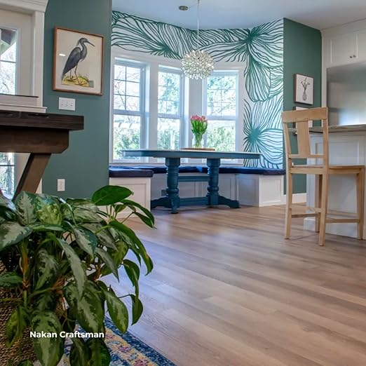 Flooret Luxury Vinyl Plank Flooring Crafts Man Bestsellers Sample Kit | 6 Pieces of 12" Cut Samples from Real Planks | DIY Click Installation, 40 Mil Wear Layer, Waterproof and Scratch Resistant LVP