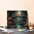 Paint by Numbers Kit for Adults Parrot Paint by Numbers River DIY Crafts for Adults Canvas Paintings Kits, Hobbies for Women Art With Accessories for Home Wall Decor 24x24inch Without Frame G-83LQ
