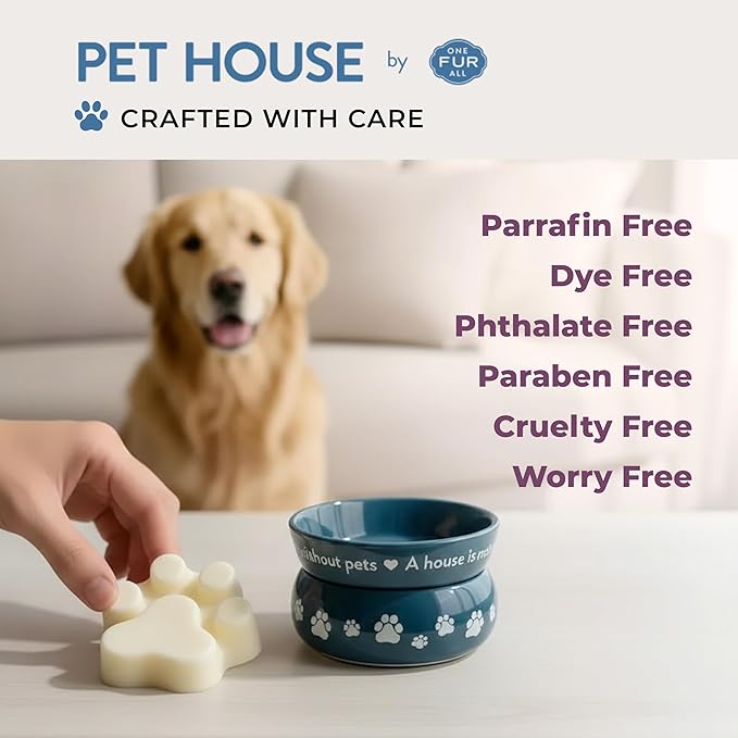 Pet House Scented Wax Melts Lavender Green Tea, Long-Lasting, Pet-Friendly Plant Based, Wax Melts for Home, 3 OZ Each, 2 Pack