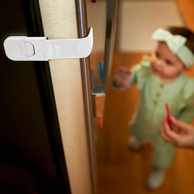Safety 1st Multi-Purpose Latch,White 2-Count