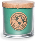 ECO CANDLE CO. Recycled Candle, Winter Wonderland, 6 oz. - Scents Of Pine, Spruce, & Fir - 100% Soy Wax, No Lead, Kraft Paper Label & Lid, Hand Poured, Phthalate Free, Made From Midwest Grown Soybeans