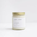 Brooklyn Candle Studio Fern & Moss Jar Candle - Luxury Scented Candle, Vegan Soy Wax, Hand Poured in The USA, 50 Hour Slow Burn Time - 7.5oz