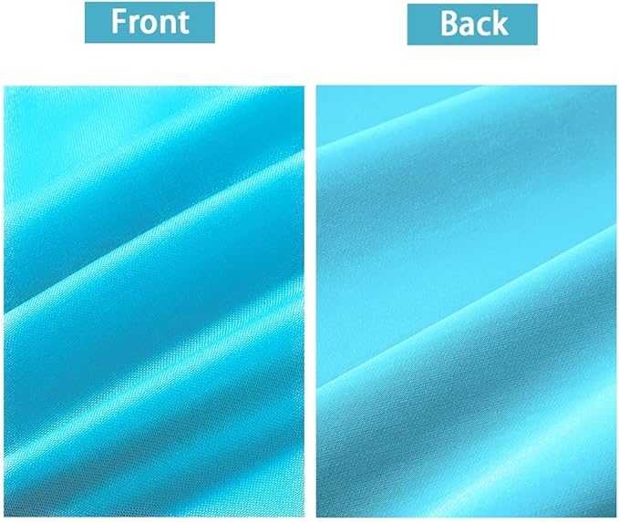 600D Outdoor Waterproof Fabric by The Yard - 59" Wide Turquoise Nylon Fabric for Furniture Covers, Outdoor Chair Cushions, Awnings - DIY Sewing Material (3 Yard)
