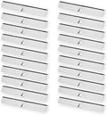 Metal Candle Making Wick Holder Bars- 20-Pack - Candle Wick Centering Device -Metal Wick Holder - Candle Making Kit, Candle Making Supplies