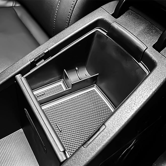 YEE PIN for 2023 NIRO SG2 Console Tray 2023 NIRO SG2 Center Console Organizer fit for 2022 2023 NIRO SG2 Accessories 2022 NIRO EV Tray Organizer 2022 NIRO SG2 Storage Box Insert Tray(White Mat)