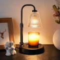 Candle Warmer Lamp with Timer Dimmer, Adjustable Height Candle Wax Warmer Warming Lamp with 2x50W Bulbs for Scented Candles for Housewarming Bedroom Home Decor Mom Women