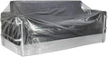 TUPARKA Large Furniture Cover Poly Storage Bag Heavy Duty Sofa Slipover for Moving Long Term Storage 110" x 72", 2 Set