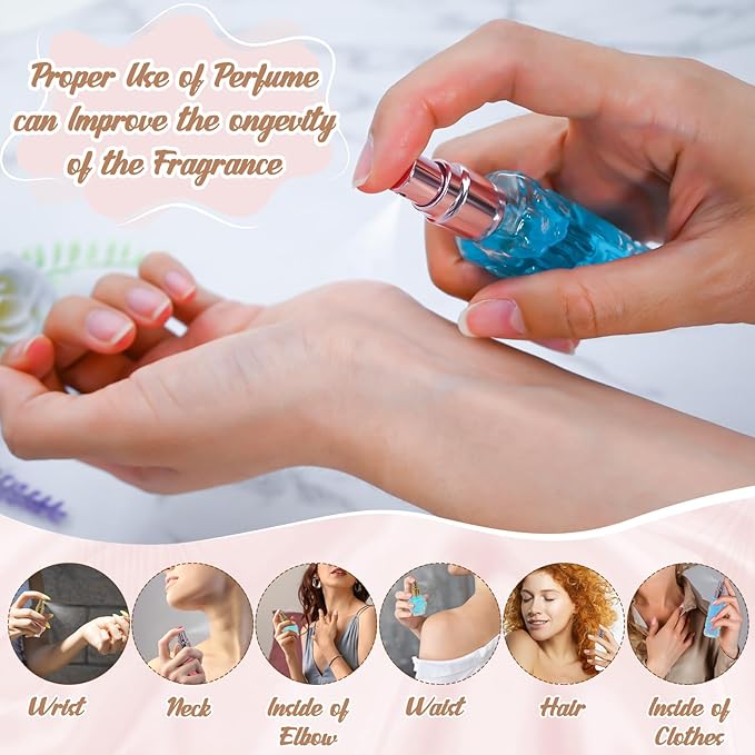 JUYRLE Perfume Making Kit- 37Pcs DIY Perfume Making Kits for Women, Make Your Own Scent with Essential Oil, Bottle, Fragrance Set, Fragrance Birthday Gifts Sets for Women Girls