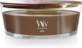 WoodWick Humidor Gifts for Women and Men, 16 oz Ellipse Candle with Crackling Wick