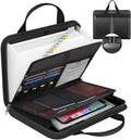 onvvippiv File Organizer Fireproof Expanding Accordion File Folder with Lock Zipper Labels13 Pockets Document Organizer Holder Storage Box Bag for Business Office Receipt Home Travel