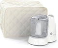 Covermates Keepsakes Blender Cover – Quilted Appliance Protector for Food Processors – Dust & Stain Resistant, Washable Slip‑On Design for Countertop Storage, Cream