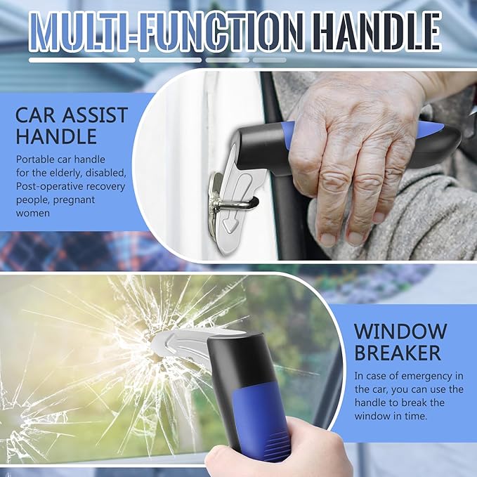 Car Door Handle for Elderly Car Handle Assist Support, Portable Auto Grab Handles for Handicap Seniors