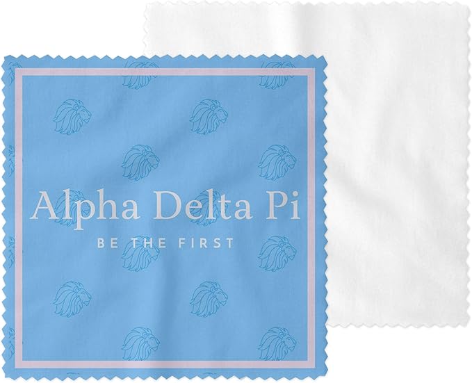 Alpha Delta Pi Eyeglass Cleaner & Microfiber Cleaning Cloth (Alpha Delta Pi - 6)