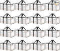 16 Pack Extra Large Heavy Duty Moving Bags, Clear Storage Bins with Lids, Reinforced Handles & Heavy-Duty Zippers Moving Boxes Storage Bags Totes for Clothes Packing, Dorms, College Supplies, Clear