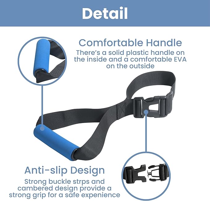 2 Pack Auto Car Grab Handle Adjustable,Standing Aid Safety Handle for Adults, Seniors and Elderly,Vehicle Support with Comfortable Grip, Automotive Standing and Mobility Assist Aid