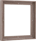 Pixy Canvas Floater Frame 17x17 for 3/4 (0.75) inch Deep Canvas Paintings/Canvas Prints/Wood Canvas Panels/Wall Art/Wall Decor/Home Decor/Artwork (Gray Oak, 17 x 17 inch, Square)