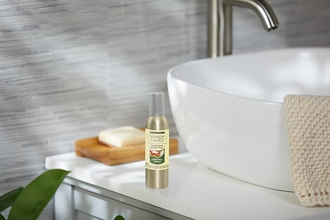 Yankee Candle Concentrated Air Freshener Room Spray, Odor Eliminator for Home, Bathroom, Christmas Cookie, 1.5 Oz (Pack of 6)