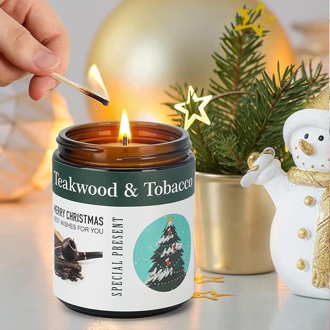 Candles for Home Scented, 4 x 7.1oz Soy Wax Candles Sets, Candles Gifts for Women Birthday Christmas