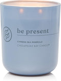 Chesapeake Bay Candle Intentions Collection Candle Be Present: Live in the moment (Cypress Sea Minerals) 13 oz Home Décor