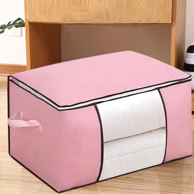 Heavy Duty Moving Bags, Moving Boxes with Reinforced Handles ＆ Premium Double Zippers, 2024 New Storage Tote for Space Saving, Packing ＆ Moving Storage