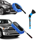 YeewayVeh Car Duster Kit, 3 Pack Car Detailing Brush Set with Extendable Microfiber Dust Brush & Scratch Free Car Dash Duster & Soft Car Interior Brush for Vehicles Motorcycle and Home Cleaning Tools