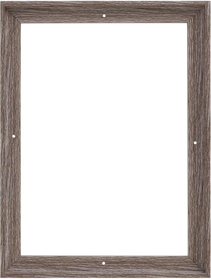 Pixy Canvas Floater Frame 15x20 for 3/4 (0.75) inch Deep Canvas Paintings/Canvas Prints/Wood Canvas Panels/Wall Art/Wall Decor/Home Decor/Artwork (Gray Oak, 15 x 20 inch, Portrait)