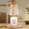 Candle Warming Lamp with Timer Dimmer,House Warming Gifts New Home Decor, Birthday Gifts for Women Mom,Height Adjustable Wax Melts Warmer for Jar Candles with 3 Bulbs，Thanksgiving Gifts Decor Lamp
