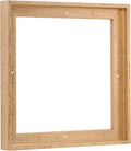 Pixy Canvas Floater Frame 31x31 for 3/4 (0.75) inch Deep Canvas Paintings/Canvas Prints/Wood Canvas Panels/Wall Art/Wall Decor/Home Decor/Artwork (Scratched Gold & Cream, 31 x 31 inch, Square)