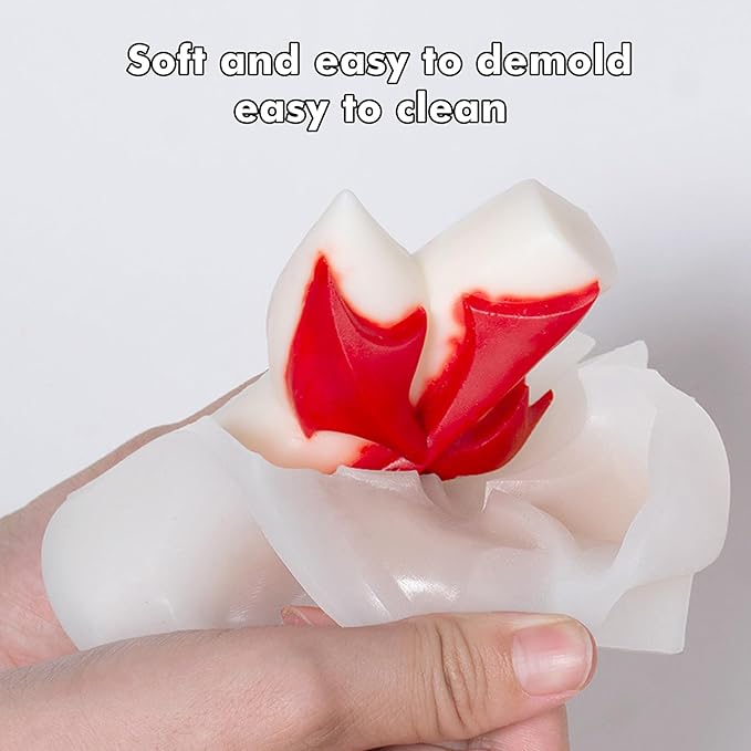 Cross Candle Silicone Molds Resin Casting Mould for DIY Religious Candle Making Polymer Clay Craft Plaster