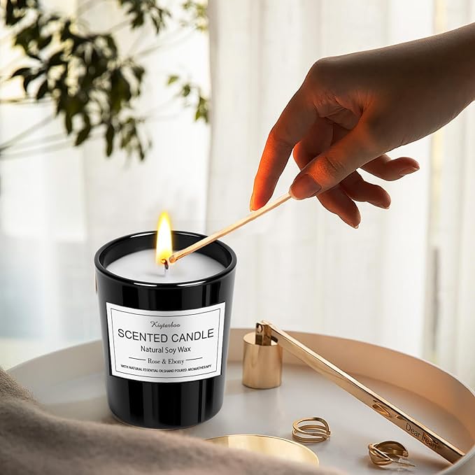 12 Pack Scented Candles Gifts Set for Women and Men, Candles for Home Scented, Natural Soy Wax 180H Long Burning, Aromatherapy Candle Bulk Gift Set for Women Christmas Birthday Thanksgiving Mother
