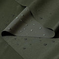 600D Nylon Waterproof Fabric by The Yard, 59" Wide Waterproof Material, Soft Lightweight Outdoor Material, Green Water Resistant Fabric for Outdoor Chair Cushion Furniture Cover Awning Etc 3 Yard