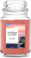 Yankee Candle Cliffside Sunrise Scented Candle, 22oz Large Jar with up to 150 Hour Burn Time, Giftable