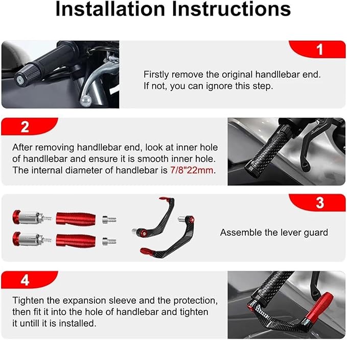 for 250NK NK250 CF 250 NK Motorcycle Handle Grips Guard Brake Clutch Levers Protector CNC Aluminum