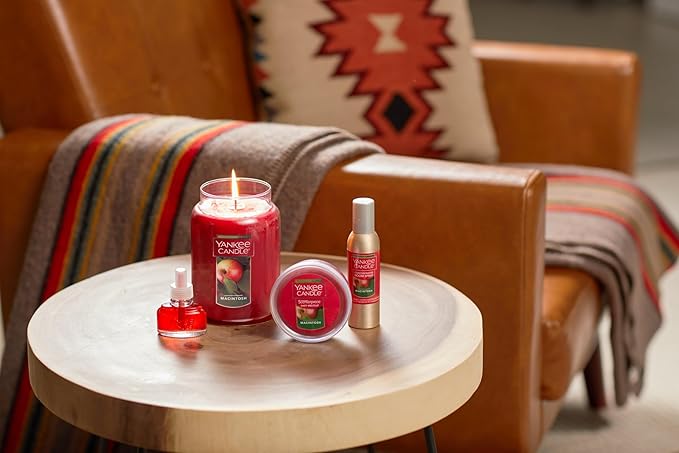 Yankee Candle Concentrated Air Freshener Room Spray, Odor Eliminator for Home, Bathroom, Macintosh, 1.5 Oz (Pack of 3