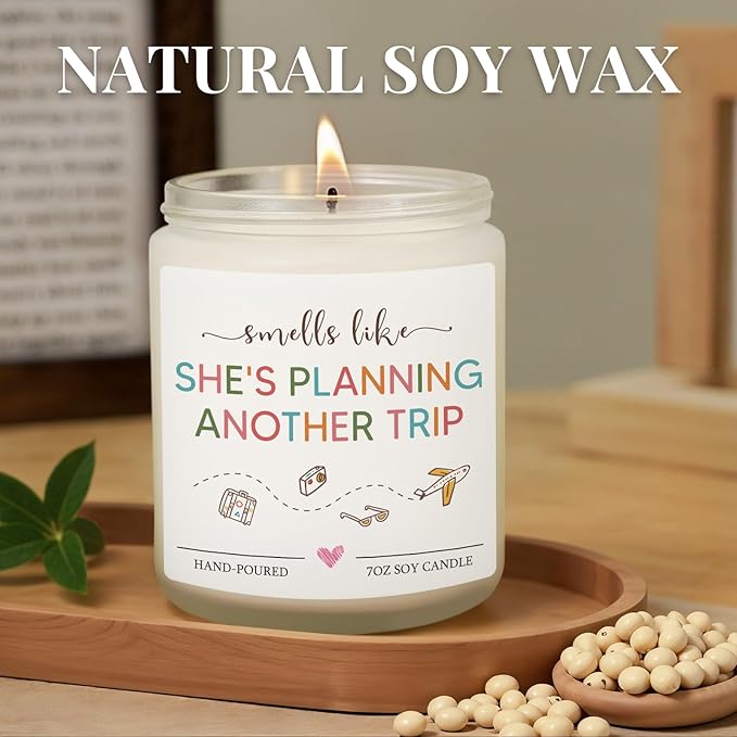 Travel Gifts for Women, Best Gifts for People Who Travel A Lot, Funny Trip Vacation Gift, Christmas Birthday Gift for Traveler Planner, Traveling Present