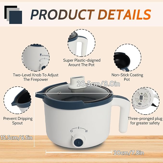 Wax Melting Pot for Candle Making, Candle Making Kit with 90*Wicks, 100*Wick Stickers, 45*Centering Device, 1*Stirring Spoon, Electric Wax Melter with Pouring Spout