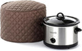 Covermates Keepsakes Slow Cooker Cover – Quilted Electric Appliance Protector for Kitchen Counter Storage – Dust & Stain Resistant – Washable Slip-On Design, Bronze