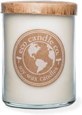 ECO CANDLE CO. Recycled Candle, Happily Ever After, 18 oz. Double Wick - Scents of Wedding Bouquets - 100% Soy Wax, No Lead, Kraft Paper Label & Lid, Hand Poured, Phthalate Free, Midwest Soybeans