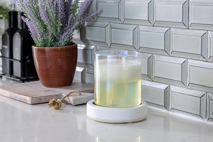 Candle Warmers ETC Timer Candle Plate Warmer