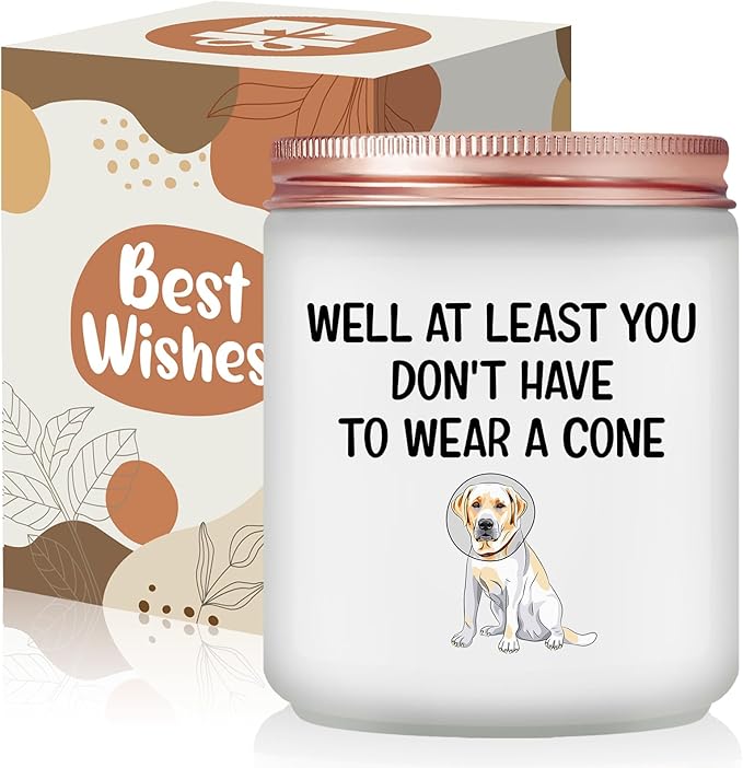 Get Well Soon Gifts for Women, Men - Funny After Surgery Recovery Encouragement Humor Sympathy Candle Gifts - Feel Better for Sick - Family Friend Coworker Thinking of You Cheer up