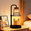 Banbanda Candle Warmer Lamp with Timer Dimmer: 3 Timing Mode, 35W Safety Anti-Scalding, 4 Level Dimming Romantic Night - Wax Warmer for Scented Wax for Home Decor Gifts