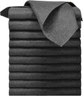 10 Packs Thickened Magic Cleaning Cloth, Microfiber Streak Free Miracle Cleaning Cloth,Reusable Glass Cleaning Rag,All-Purpose Microfiber Towels for Kitchens,Glass Cars,Window(20 * 30CM,Grey)