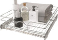 Rev-A-Shelf Kitchen Cabinet Pullout Shelf and Drawer Organizer Slide Out Pantry Storage Basket in Multiple Sizes, 18 x 20 In, 5WB1-1820CR-1