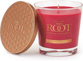 Root Candles Scented Candles Honeycomb Beeswax Blend Premium Handcrafted Candle, Small Veriglass, Strawberry Fields